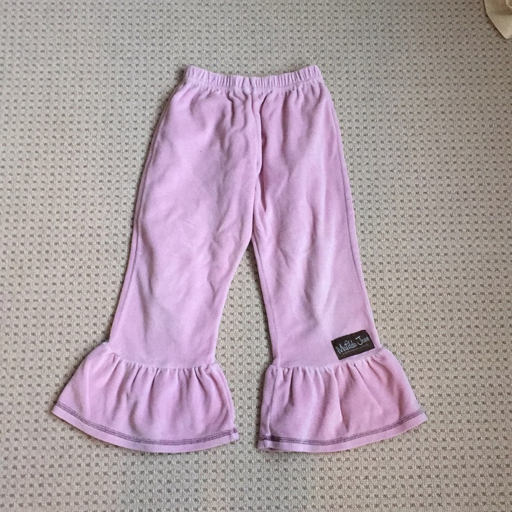 Matilda Jane blush pink ruffle pants!